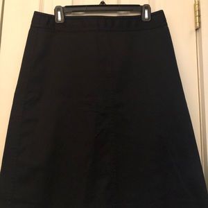 Banana Republic Stretch Black Skirt